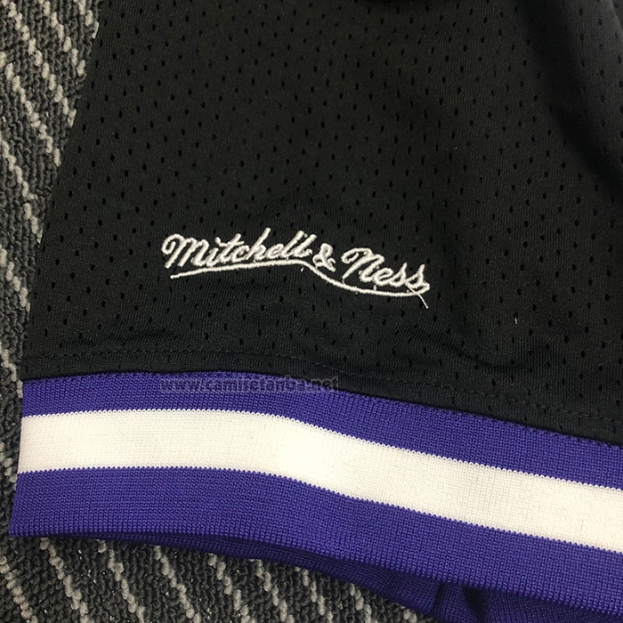 Camiseta Manga Corta Sacramento Kings Jason Williams #55 Negro